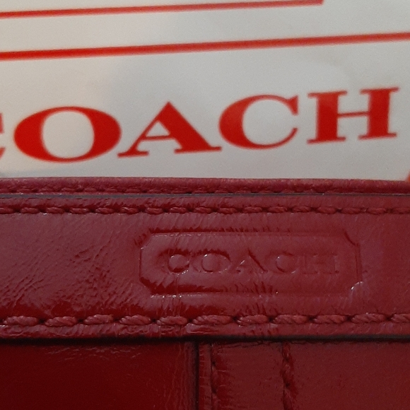 Coach clutch/ large wristlet - Picture 2 of 5